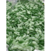 Versatile Mixed Jade Color Glass Beads