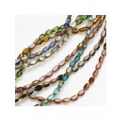 Multicolor Matte Crystal Glass Beads