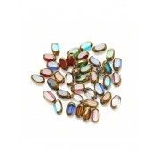 Multicolor Matte Crystal Glass Beads