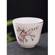 Vintage Hand-painted Ceramic Tea Cup