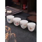 Vintage Hand-painted Ceramic Tea Cup