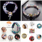 Versatile Multicolor Glass Beads For Diy Crafts