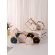 Wooden Circular Polygon Jewelry Display Stand