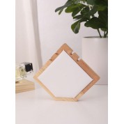 Wooden Circular Polygon Jewelry Display Stand