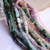 Natural Crystal Gemstone Beads For Diy Jewelry