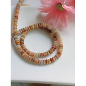 Natural Green Dongling Tiger Eye Beaded Strand