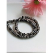 Natural Green Dongling Tiger Eye Beaded Strand