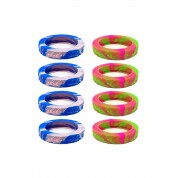 Vibrant Silicone Luggage Wheel Protectors