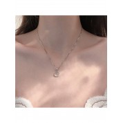 Luxurious White Jade Pendant Necklace