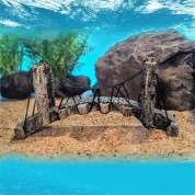 Aquarium Resin Vintage Arch Bridge Decoration