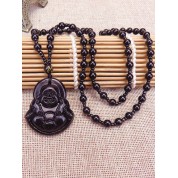 One Piece Vintage Jade Stone Buddha Pendant