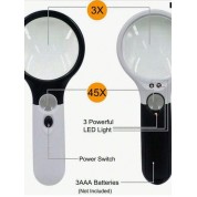 Mini Pocket 45x Magnifying Glass For Precision