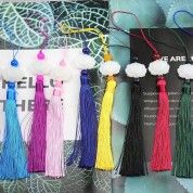 Versatile Multicolor Tassel Set For Diy Crafts