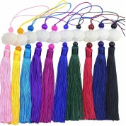 Versatile Multicolor Tassel Set For Diy Crafts