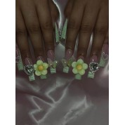 Early Spring Forest Fairy Press On Nails