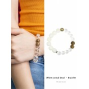 Natural Crystal & Hetian Jade Healing Bracelet