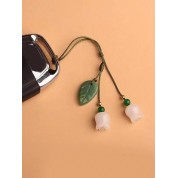 Green Plastic Lily Of The Valley Phone Charm