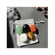 Natural Crystal Tumbled Stones Pack