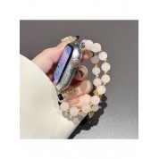 Fashionable Pink Jade Apple Watch Band