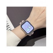 Fashionable Pink Jade Apple Watch Bracelet