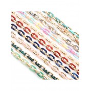 Versatile Multi-colored Acrylic Chain