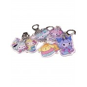 Cute Cartoon Unicorn Dog Keychain