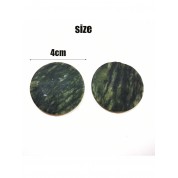 Natural Xiuyan Jade Stone Eye Pads For Therapy