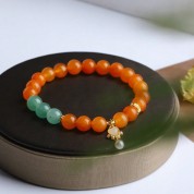 Lucky Feng Shui Natural Jade Stone Bracelet