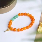 Lucky Feng Shui Natural Jade Stone Bracelet