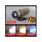 Led Rechargeable Flashlight For Gem Identification