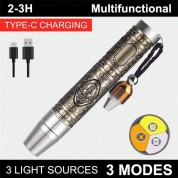 Led Rechargeable Flashlight For Gem Identification