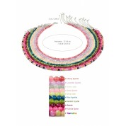 Colorful Natural Stone Beaded Necklace