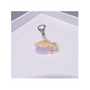 Cute Cartoon Unicorn Dog Keychain