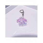 Cute Cartoon Unicorn Dog Keychain