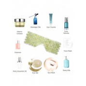 Natural Xiuyan Jade Facial Rolling Massager Set