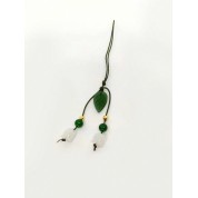 Green Plastic Lily Of The Valley Phone Charm