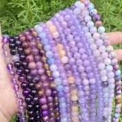 Versatile Natural Stone Beads For Diy Jewelry