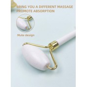 White Stone Facial Roller For Skin Care