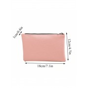 Versatile Lychee Pattern Phone Wallet