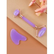 2 Pcs Resin Massage Roller Set For Face & Eye