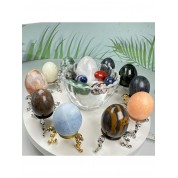 Natural Crystal Egg For Healing And Decor