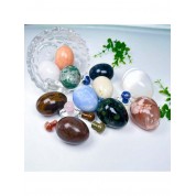 Natural Crystal Egg For Healing And Decor