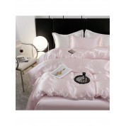 Elegant Jade Ice Silk Bedding Set