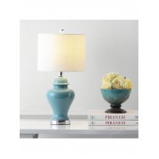 Classic Cottage Led Table Lamp In Jade Green