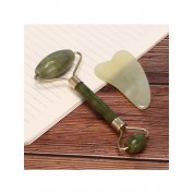 Natural Jade Roller & Gua Sha Set