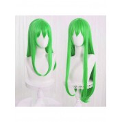 Versatile Jade Green Cosplay Wig