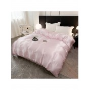 Elegant Jade Polyester Duvet Cover