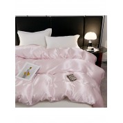 Elegant Jade Polyester Duvet Cover