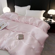 Elegant Jade Polyester Duvet Cover