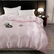 Elegant Jade Polyester Duvet Cover